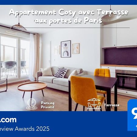 Appartement Cosy Avec Terrasse Aux Portes De Paris Villejuif Eksteriør billede
