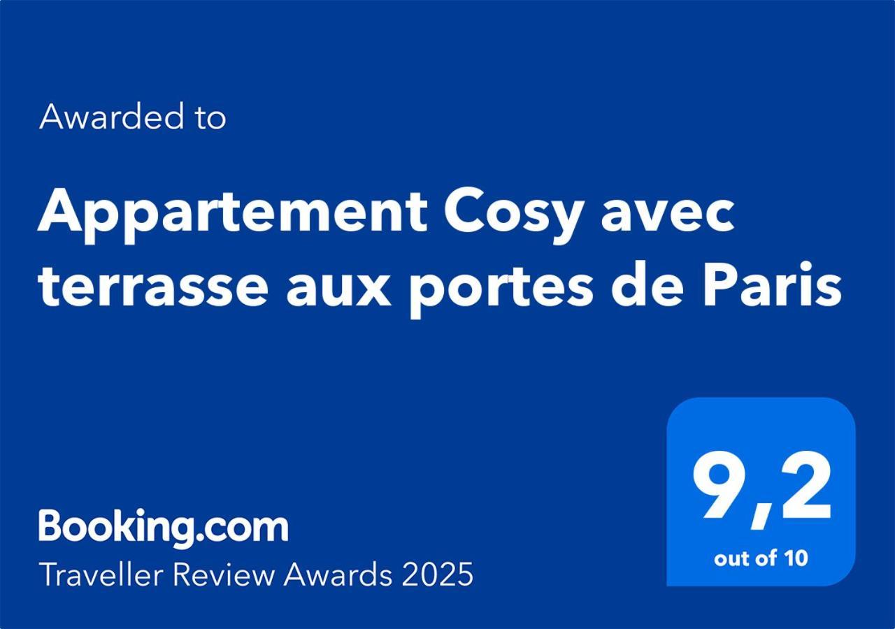 Appartement Cosy Avec Terrasse Aux Portes De Paris Villejuif Eksteriør billede